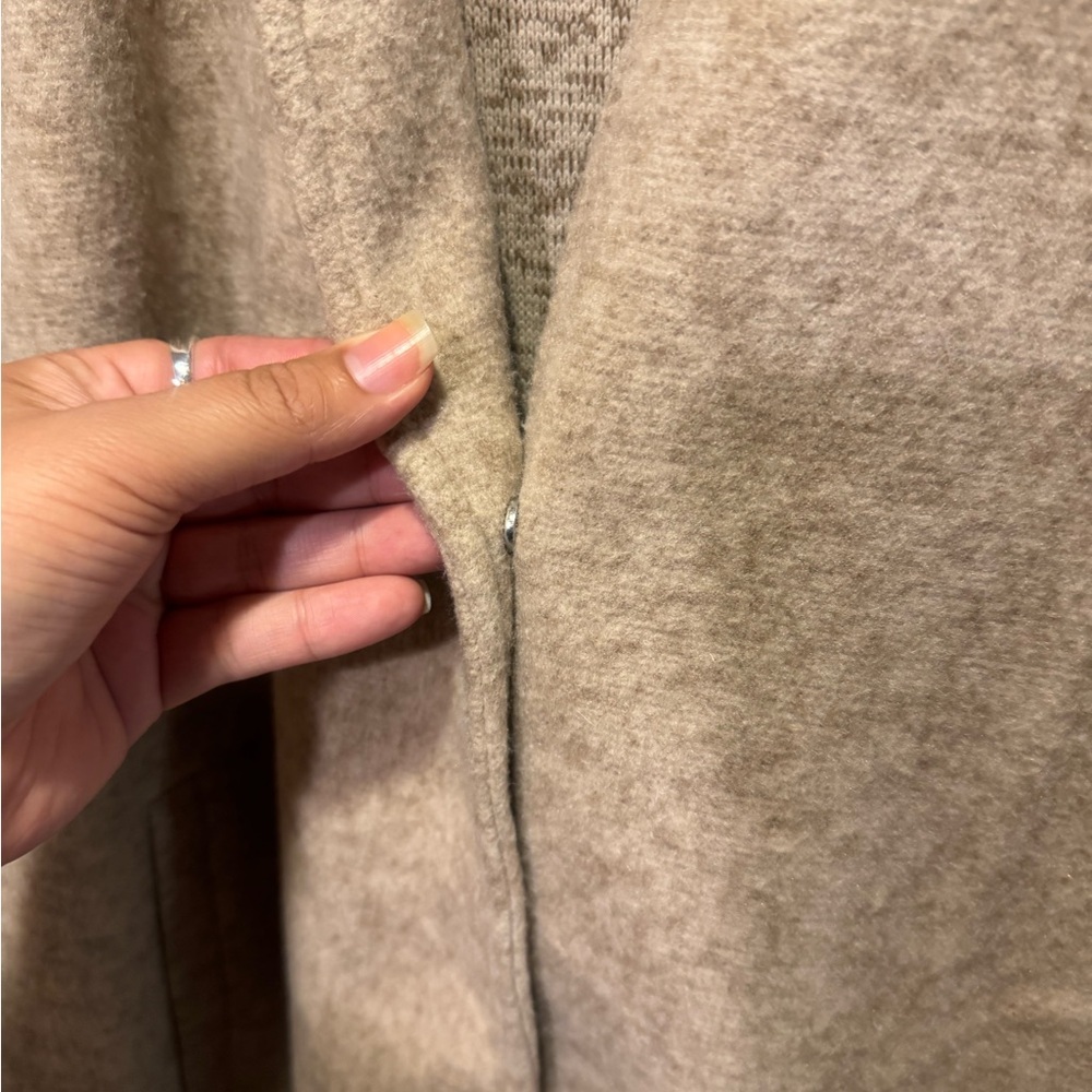 Vero Moda Tan Cape Coat - Picture 3 of 6